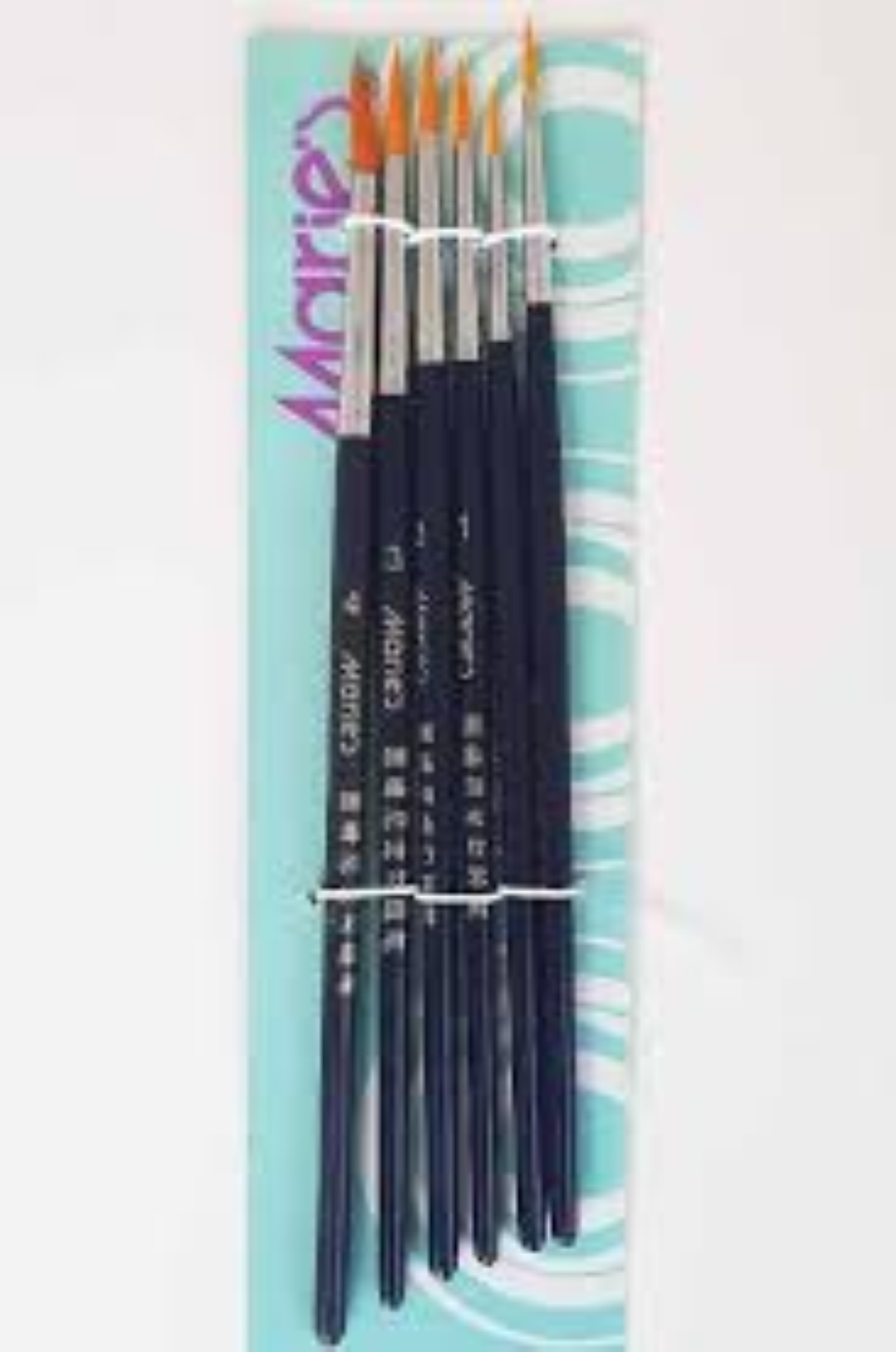 Maries Brush Oil Clearr Round Bristle(1-12 MS-582